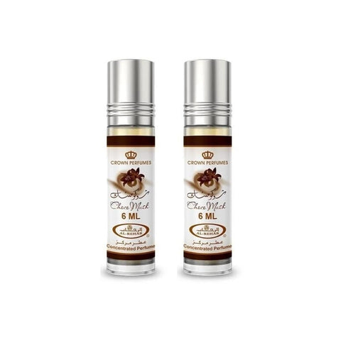 Al-Rehab Choco Musk Concentrated Perfume Rollerball for Unisex, 0.2 Ounce (Pack of 2)...
