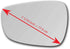 New Replacement Mirror Glass with Full Size Adhesive for Hyundai Elantra Sedan - Veloster - Accent Driver Side View Left LH...