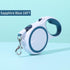 16FT 360° Tangle-Free Retractable Dog Leash with Non-Slip Handle |16ft Nylon Braided Rope | One Hand Brake, Pause, Lock (Sapphire Blue)...