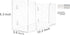 Cq acrylic Clear Mask Dispenser Wall Floating Glove Rack and Glove Box Dispenser Holder 10.2”x5.3”x3.5” Pack of 1...