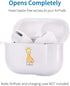 Idocolors Cute AirPods Pro 3 Protective Cover, Soft TPU Clear Case with Keychain, Compatible with AirPods Pro Charging Case 3rd Gen 2019, Cartoon ...