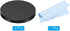 PATIKIL 58mm Lens Cap, 2pcs Camera Lens Cap Cover Universal Lens Filter Stack Cap Front Metal Protective Case Cover with Cleaning Cloth for Photog...