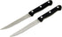 Chef Craft Select Steak Knife Set, 4.5 Inch Blade 8.25 Inches In Length 2 Piece Set, Stainless Steel/Black...