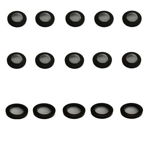 15 Pieces Stainless Steel Filter Hose Washers Inlet Hose Screen Washer Repair Kit for 5/8 inch Washing Machine and 3/4 inch Garden Hose Connector...