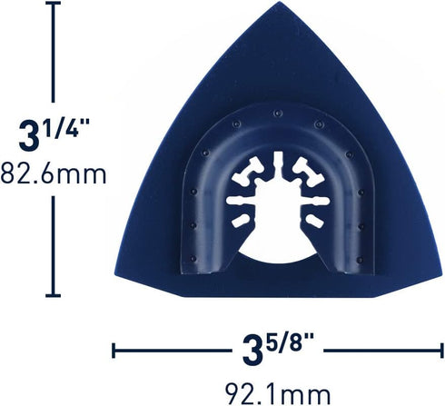 Norske Tools NOTP231 Triangle Carbide Rasp Oscillating Multi Tool Accessory...