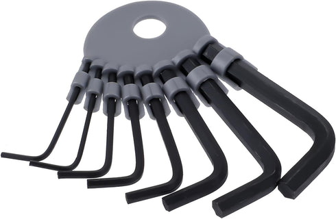 8pcs Hex Key Set Allen Wrench Set 1.5-6 mm Hex Key Key Chain Set Portable L Shape Bike Allen Wrench Repair Tool for Bike Motorcycle Repair Furnitu...
