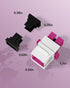 10Pack SC to SC OM4 UPC Muti-mode Fiber Optic Coupler Keystone Jack Modular for Patch Panels and Wall Plates Fiber Optic Cable Adapter(Rose Red)...