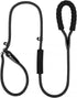 Dog Leash-Heavy Duty Long Dog Leash for Puppy, Small, Medium, and Large Dogs (Black Rope - Handle & Collar, 6 Feet)...