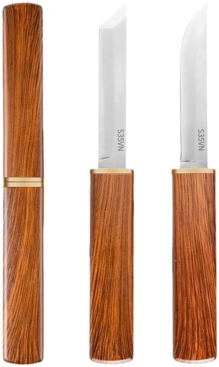 Kitchen knife Set,Double Knife with Stainless Steel Paring Knife,Ultra Sharp Kitchen Knife,Portable Compact Knives for Camping,Hiking....