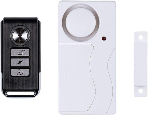SABRE Door or Window Alarm With Remote, 120dB Alarm, Audible Up To 750-Feet (230-Meters), 4 Adjustable Settings, Arm and Disarm From A Distance, B...