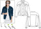 Style Arc Sewing Pattern - Stevie Jean Jacket (Sizes 18-30)...