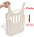 Bread Slicer Foldable Bread Cutting Guide with 5 Slice Thicknesses Mold, Bread Bagel Loaf Sandwich Cutter Slicer...