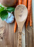 Talisman Designs Laser Etched Beechwood Tasting Spoon | Honey Bee Design | Cooking Spoon | Cute & Functional Kitchen Tool | Decorative Wooden Uten...