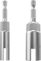 2 Pack?9mm?15mm? nut drive socket kit,Slot Wing Nuts Drill Bit Socket Wrenches Tools Set,For Hexagonal Shank Steel Drill Bit, For Screw Hole, C-ho...