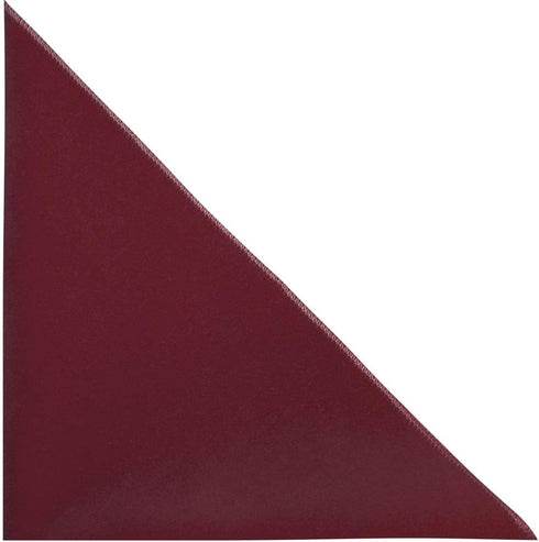 King & Priory Luxury Burgundy Velvet Pocket Square...