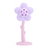2 in 1 Baby Teether and Baby Rattle, Silicone Baby Teether for Teething Relief, Baby Teething Toy, and Chew Toy for Infants (Purple)...
