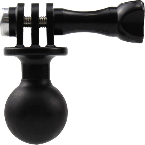 Ball Mount for GoPro Hero 12 11 10 9 8 7 6 5 4 3+ 3 Black 2018 Max Session Fusion, Osmo Action, AKASO, SJCAM Camera - Ball Head Mount Adapter (1-I...
