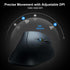 SANWA Wired Ergonomic Mouse, Optical Vertical Computer Mice, Reduce Wrist Strain, (1000/1600 Adjustable DPI, 6 Buttons) Compatible with MacBook, L...