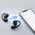 Open Ear Headphones, True Wireless Bluetooth Earphones Air Conduction Sweatproof Sport Earbuds Headsets with Earhooks for Running Workout 60Hrs Pl...