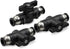 3 Pcs 6mm Pneumatic Ball Valve Push to Connect Fittings BUC Air Flow Control Valve Straight Quick Connect Air Hose Fittings...