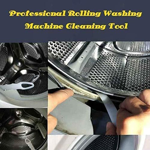 Arinda Rolling Washing Machine Cleaning Brush Cleaning Brushes for Home Durable Nylon...
