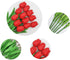 Artificial Tulips 10Pcs Real Touch Fake Tulips PU Flower Arrangement Bouquets for Home Party Decoration (Red)...
