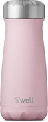 S'well Stainless Steel Traveler, 16oz, Pink Topaz, Triple Layered Vacuum Insulated Containers Keeps Drinks Cold for 24 Hours and Hot for 12, BPA F...