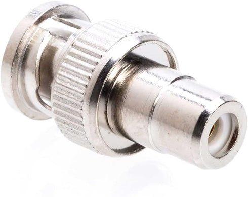 Cctv4Less BNC Male to RCA Female Adapter – Straight Connector for CCTV, Security Camera, Coaxial RG6, TV & Satellite (10)...