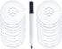 20 Pack Clothing Rack Size Dividers, Wardrobe Round Hangers Label Closet Dividers with 1 Piece Marker Pen for Clothes Organization(White, Blank)...