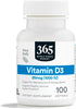 365 by Whole Foods Market, Vitamin D3 1000 IU, 100 Softgels...