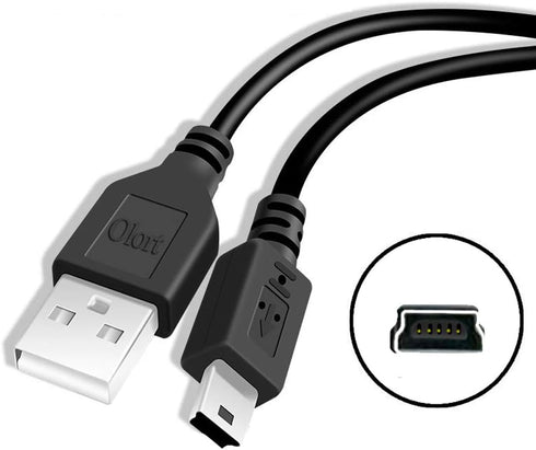 USB Power Charger Cable Compatible with Texas Instruments TI-84 Plus CE Graphing, TI 84 Plus C Silver Edition Calculators Charging Cord...