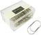 Silver Jumbo Paper Clips, 50pcs 50mm/2" Large Wide Paper Clips Non Skid Smooth Finish Steel Wire Office Supply Accessories...