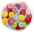 20 Pcs Round Resin Buttons for Scrapbooking Apparel Crafts DIY Decoration (Purple, 23mm)...