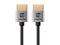 Monoprice HDMI High Speed Cable - 4K@60Hz, HDR, 18Gbps, YUV 4:4:4, 36AWG, 1 Foot, Black - Ultra Slim Series...