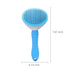 Dog Brush Cat Brush with Massage Particles, Cat Brush with Release Button Easy to Remove Loose Undercoat, Pet Grooming Brush Tool Suitable for Pet...
