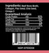 Nature's Diet Pet Bone Broth Protein Powder with Collagen, Chia Seed, Flax Seed & Omega 3 (Skin & Coat, 6 oz (60 Servings))...