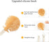 Travel Baby Bottle Cleaning Brush Set, Include Silicone Bottle Brush, Silicone Nipple Brush, Straw Brush, Soap Dispenser and Storage Box, Travel B...