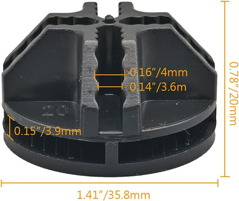 Wire Cube Connectors Plastic Connectors Wire Grid Cube Storage Organizer Connector for Wire Cube Storage Unit Cube Storage Modular Closet - Black ...