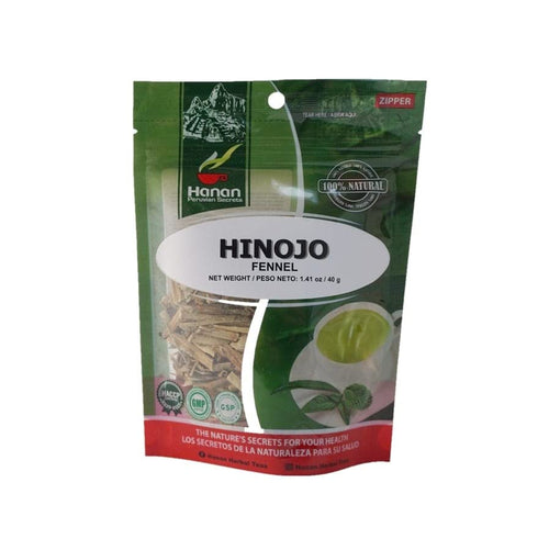 Hanan Peruvian Secrets Hinojo| 100% Natural Fennel|1.41oz / 40g | Naturally Aids in Fighting Stomach Discomfort and Seasonal Allergies| Promotes H...