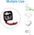Earbud Carrying Case, Earphone Case Headphone EVA Earbud Holder for Cell Phone Accessories Organizer Mini Earbud Pouch for Wireless Earbuds, Bluet...