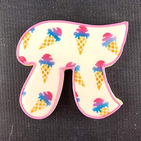 Pi Symbol Cookie Cutter 3.75" Made in USA by Ann Clark...