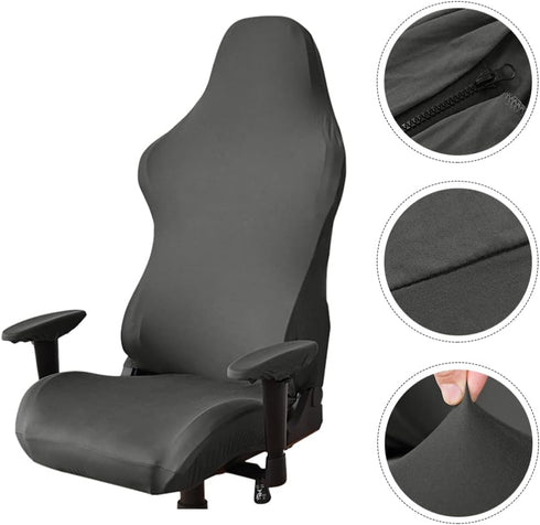 Beavorty Secret Lab 1 Set Chair Cover Computer Game Dining Room Chair Covers Slipcovers Removable Washable Kitchen Chair Covers for Home Kitchen R...