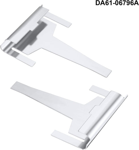 Hotop 3 Pieces Refrigerator Defrost Element Compatible with Samsung Including DA61-06796A Clip Drain Evaporator Refoem and Refrigerator Defrost Temp Sensor (DA32-00006W and DA32-00006S)