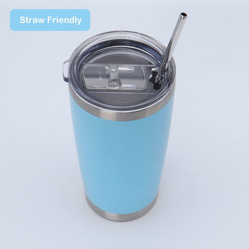 DOCIK Splash Proof Lids Covers for 20 Oz Yeti Rambler Ozark Trail Tumbler and More Travel Cup, Also Fit for Yeti 10 Oz Lowball, 2 Pack...
