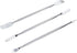 3pcs Metal Spudger Set Metal Spudger Dual Ends Opening Pry Tools Professional Opening Repair Pry Tool Pry Bar Disassemble Hand Tool Kit for Electr...