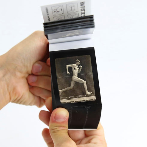 Flipboku Eadweard Muybridge Flipbook with 6 Captivating Animations - Impressive Optical Illusion Game - 6 Fun Animated Stories for The Whole Famil...