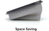 CARTINTS Collapsible Camping Bowl, Silicone Food Container with Lid, Space-Saving Camping Utensils for Kitchen and Outdoor, Microwave Safe 900ml...