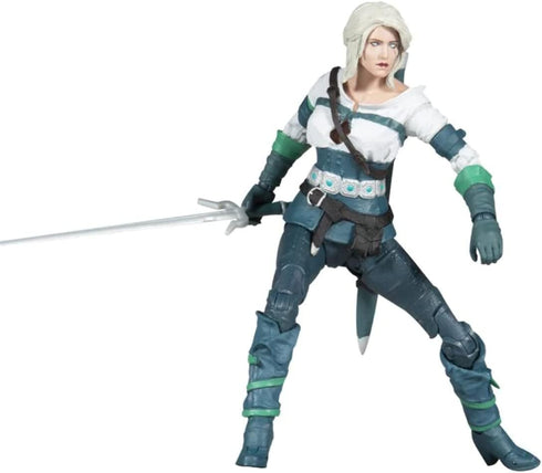 McFarlane Toys The WITCHER GAMING CIRI (ELDER BLOOD) 7" ACTION FIGURE...