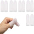 Gel Finger Protectors Finger Caps Silicone Fingertips Protection - Finger Cots Great for Trigger Finger, Finger Arthritis, Finger Cracking and Oth...
