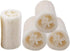 4 Count 4" Loofah Exfoliating Body Scrubber, Natural Real Egyptian Shower Loofah Sponge Body Scrubber for Women and Men, for Body and Face That Wi...